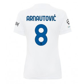 Inter Milan Marko Arnautovic #8 Udebanetrøje Dame 2023-24 Kort ærmer